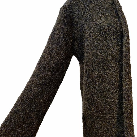 Zadig & Voltaire Womens Celia Ma Moss Green Brown Open Front Cardigan Sweater S? - Picture 6 of 11